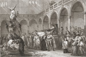The Funeral of Titian by Italian School